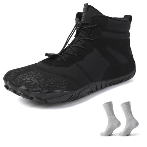 Grounded Winter Footwear For Women,Winter Footwear Barefoot Womens Boots Men,Warm Non-Slip Waterproof Barefoot Shoes
