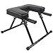 Banco de soporte de cabeza de taburete de yoga multifuncional con reposabrazos y cojín de hombro engrosado | Silla de inversión plegable Taburete de yoga para principiantes y practicantes de yoga expe