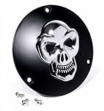 harley sportster kupplungsdeckel wechseln Ideal für alle Harley Bikes. 3D Totenkopf Kupplungsdeckel für Harley -98 Evo Shovel Derbycover