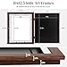 [2 Pack] Kids Art Frames, 10x12.5 Front Opening Kids Artwork Frames Changeable, Displays 8.5x11 With Mat and 10x12.5 Without Mat, Holds 50 Pcs, for 3D Picture, Crafts, Hanging Art, Portfolio Storage