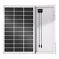 ECO-WORTHY 100 Watts 12 Volts Monocrystalline Photovoltaic Solar Panel High Efficiency Module for 12 Volt Battery Charging RV Marine Boat Off Grid(Upgrade)
