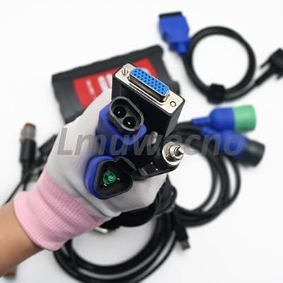 for Cummins Inline 7 Inline Data Link Adapter Truck Diagnostic Tool with for Cummins Insite 9.3 Software (Tool with 9.3 Software and Laptop(CF53))