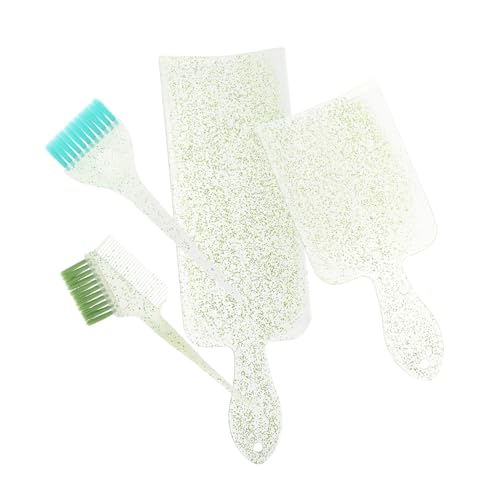 MUSISALY 1ensemble Kit De Coloration Capillaire Avec Brosse Et Plaque De Mèches Outils De Pour Cheveux Et Épais Accessoires De Coiffure Pour Racines Et Mèches