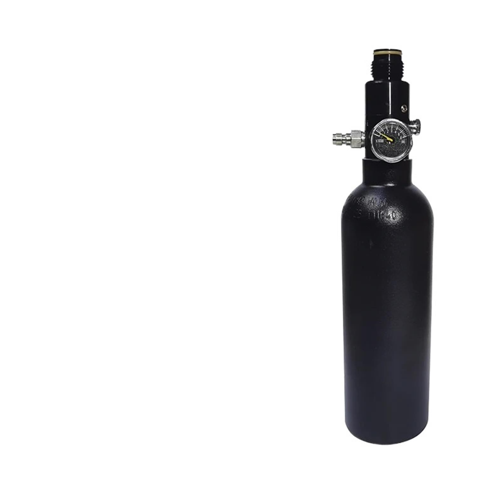 Ndkfat 0.25L Tank 1Pcs Compressed Air Tank Co2 Bottle Cylinder 0.25L 0.35L 0.5L 4500Psi 30Mpa 300Bar M18*1.5 With Regulator Output 800Psi To 3000Psi(,Output 3000Psi)