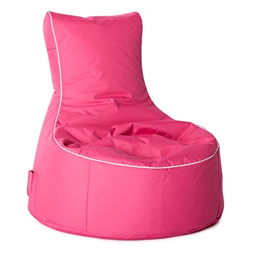 Magma-Heimtex 28810-52 Sitzsack Scuba Swing, Maße: 95 x 90 x 65 cm, Material: 100{d5be45a5f3a58c860df49313f2e8b928980bf662bcfab5111beda62885b129b8} Polyester, PVC-beschichtet, leicht abwaschbar, Füllung: 100{d5be45a5f3a58c860df49313f2e8b928980bf662bcfab5111beda62885b129b8} Polystyrol-Kügelchen