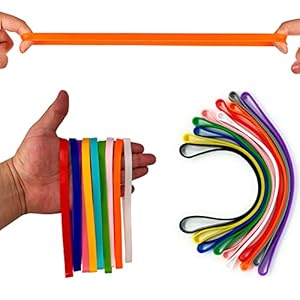 Moreik Gummibänder Set, 10 Stück, Bunt