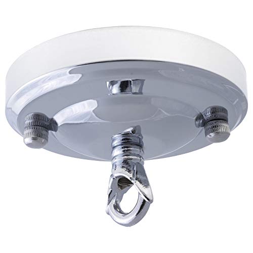 Rosa de techo de metal estilo vintage con cadena (totalmente terrestres)