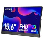 KOORUI – KOORUI 15,6 Zoll Portable Monitor FHD Tragbarer Monitore 60H