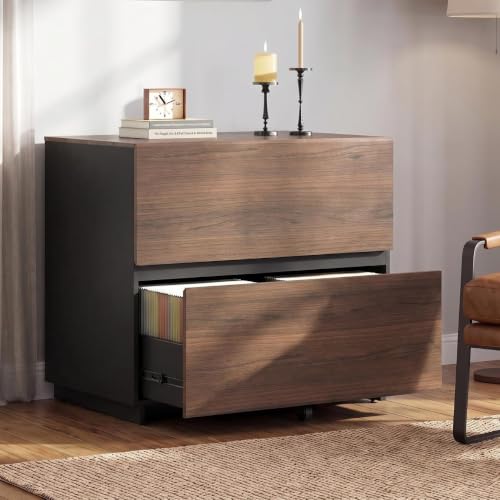 Image of ModernMate 2 Drawer Lateral File Cabinet for Home Office, 31.5W*28.7H