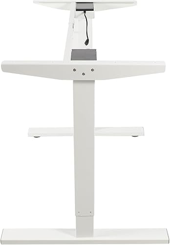 Miniatura 4 de Marco de escritorio eléctrico de pie con motor doble, base de escritorio de altura ajustable con 4 controladores de memoria programables, patas de