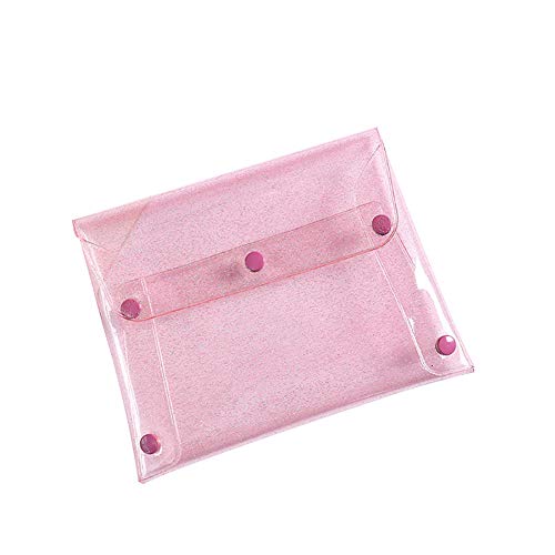 Preisvergleich Produktbild jingyuu 1 Stück Rosa Reißverschluss Tragbare Tragbare der Speicherkapazität Kosmetische Kosmetiktasche Aufbewahrungstasche Schlüssel Aufbewahrungstasche Mäppchen für Frauen 18 * 14cm