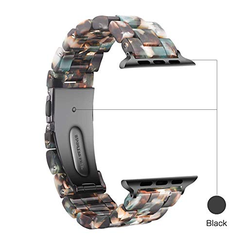 Image of Light House Apple Watch Bands-Fashion Lightweight Resin iWatch Bands for Women Men 38mm /40mm /41mm /42mm(Series 11 10), 49mm /46mm /45mm /44mm /42mm(S 3 2 1), Compatible with Apple Watch Series 11 SE 10 9 8 7 6 5 4 3 Ultra