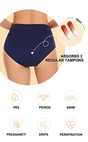 Image of OVRUNS Period Swimwear Leakproof Swim Bikini Bottoms for Teens,Girls,Women