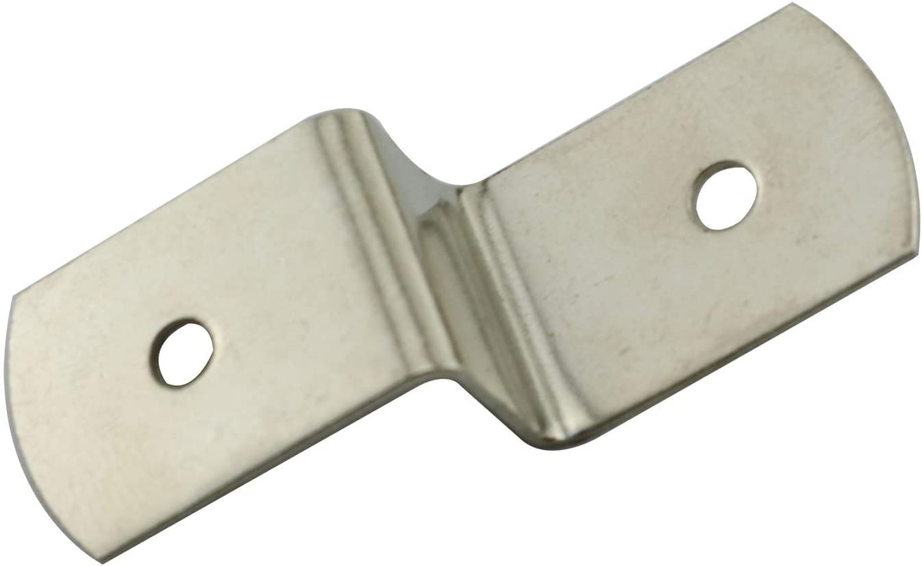 Uxcell Z-Shape Picture Frame Brackets - 20 Pack, Silver Metal, 38mm X 13mm X 11mm, With Screws