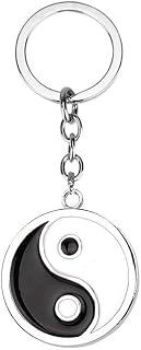 Ying Yang Gifts for Women Men Yin Yang Keychain for Boys Girls Boyfriend Girlfriend Birthday Gifts for Best Friend Christmas Present for Daughter Son