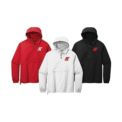 Sorority Letters Shop Austin Peay State University Windbreaker - Packable Anorak Pullover2