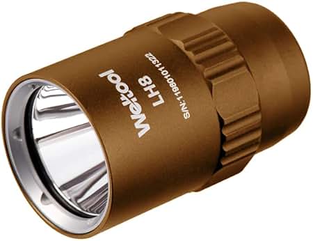 Amazon.com: Weltool LH8 Weapon Light Head 6500K, 1750 lm 77000 cd
