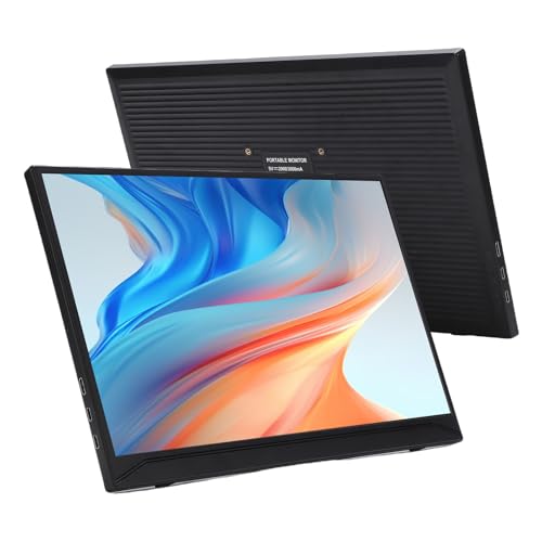 Image of ciciglow 15.6 Inch Laptop Screen Extender 1080P FHD Portable Monitor Type C and Mini HDMI Input with Support for PC, Tablet, Smart Phone,