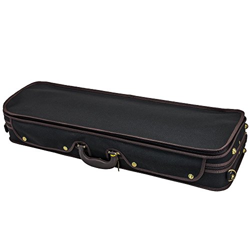 Sky Violin Oblong Case Vncw03 Solid Wood With Hygrometers Black/Magenta #TOP2