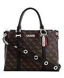 Diese GUESS Tasche ist ein echtes It-Piece! Das schicke Design mit trendigen Logo Muster ist etwas ganz besonderes. Hier bekommen Sie all Ihre Essentials geordnet unter und strahlen pure Stilsicherheit aus. Maße: 30,5 x 24,5 x 10 cm