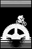  Notizbuch MTB Mountain-Biking Bike Mountainbike Downhill Ritzel NOTEBOOK: Punkteraster Papier gepunktet - Dotted Dot grid Paper 120 Seiten DIN A5 ... Sport Downhill Mountain Bike Team Geschenk