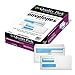 Quality Park #8-5/8 Double Window Security Tinted Check Envelopes with a Self Seal Closure, 24 lb White Wove, 3-5/8 x 8-5/8. 500 per Box (24539)
