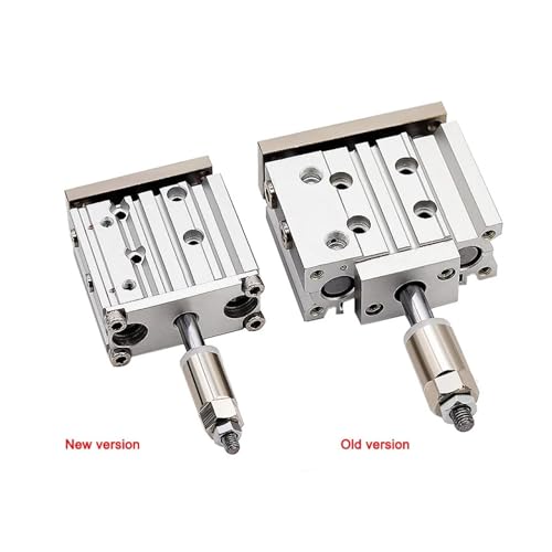 Cylindre pneumatique MGPM25x100-50-XC8 à course réglable de 25mm - 7