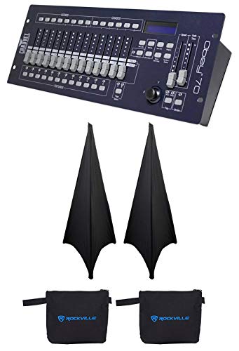 Chauvet DJ Obey 70 Light/Fog DMX Lighting Controller+Sensitive Joystick+2 Scrims