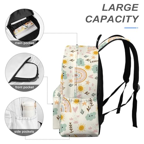 Fox Backpack 17 Inch Cartoon Fox Backpack Large Capacity Daily Commuter4