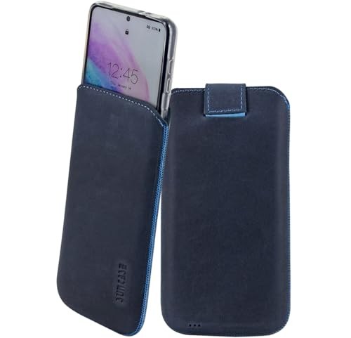Suncase Galaxy S25 Leder Handysocke