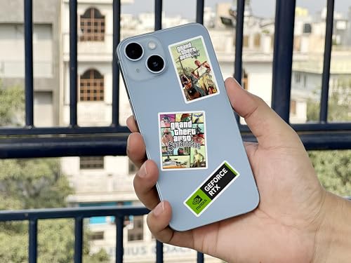Image of WallDesign 91 Vibrant Gaming Sticker Set for Console & PC Gamers - Mobile, Laptop, PC, Accessories, Gifting - Durable, Laminated, Quality Printed Vinyl for True Hardcore Gamers /Gaming Culture