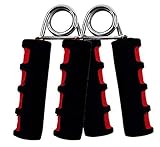 BOOMIBOO Hand Grip Strengthener, Hand Soft Foam Manual Exerciser, Rapid Increase of Wrist, Forearm and Finger Strength Exercise Equipment, 2 Pack