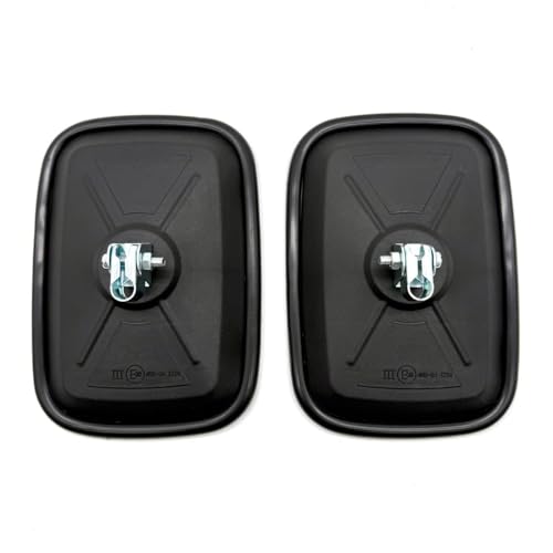 2x Außenspiegel Rückspiegel UNIVERSAL 174x120mm ø10 Bagger Traktor...