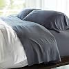 Cariloha Resort Bamboo Sheets | 4 Piece Bed Sheet Set | 100% Viscose From Bamboo | 100-Night Trial | Soft Sateen Weave, Odor Resistant, Hypoallergenic, Eco-Friendly, Cooling Sheets (Queen,Blue Lagoon) Cariloha Resort Bamboo Sheets | 4 Piece Bed Sheet Set | 100% Viscose From Bamboo | 100-Night Trial | Soft Sateen Weave, Odor Resistant, Hypoallergenic, Eco-Friendly, Cooling Sheets (Queen,Blue Lagoon)