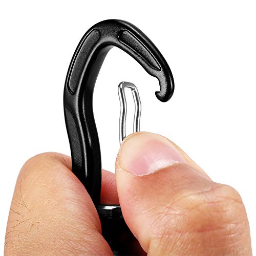 Carabiner Clip, Andoer Mosquetão giratório mosquetão giratório 360 ° mosquetão giratório mosquetão p