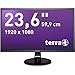 Produktbild 'Wortmann AG 3030029 23,6 "Full HD MVA schwarz flach Flachbildschirm-PC LED Display  Flachbildschirm von PC (59,9 cm (23,6), 1920 x 1080 Pixel, LED, 5 ms, 250 cd/m², schwarz)