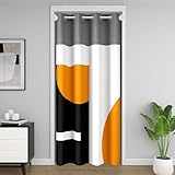 Photo Gallery homewish tenda per porta arancione e nera, 132 x 203 cm (larghezza x lunghezza), tenda oscurante geometrica moderna a righe per armadio, per adolescenti, donne e adulti, patchwork estetica astratta Photo Gallery homewish tenda per porta arancione e nera, 132 x 203 cm (larghezza x lunghezza), tenda oscurante geometrica moderna a righe per armadio, per adolescenti, donne e adulti, patchwork estetica astratta