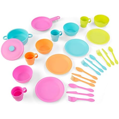 KidKraft 27-Piece Bright Cookware Set Cover