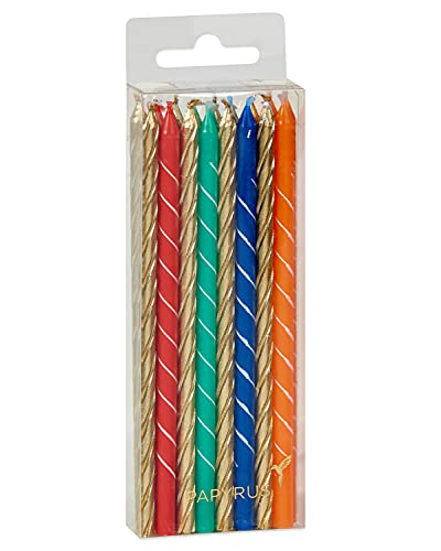 Image of Papyrus Birthday Candles, Tall Tapers (24-Count)