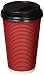 Golden Spoon Infinity 50 Pack 16 oz. Premium Hot Paper Cups with Lids - Ripple Insulated - No Sleeves Needed