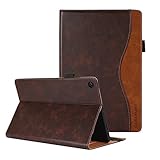 Hülle für Lenovo Tab M10 Plus 3rd Gen 10,6 Zoll 2022 Hülle TB125FU /TB128FU, PU Leder Schutzhülle Book Cover mit Standfunktion Dokumentschlitze für Lenovo M10 Plus (3. Generation) 10.6