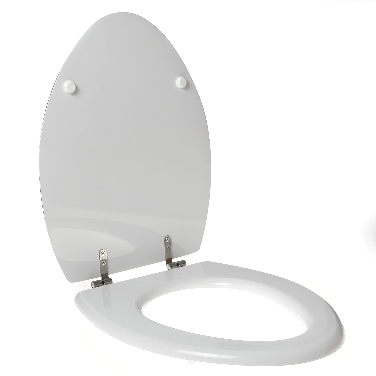 Copriwater dedicato per INCEA DISABILE INCEA CHIUSO legno POLIESTERE pregiato cerniera inox