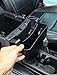Savadicar Center Console Hanging Storage Organizer, Armrest ABS Tray Compatible with 2018-2025 Jeep Wrangler JL JLU 4XE and Jeep Gladiator JT, Interior Accessories, Black