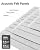 MAGICUBETIC 16 Pack Self-Adhesive Acoustic Wall Panels,12x12 Inch-White