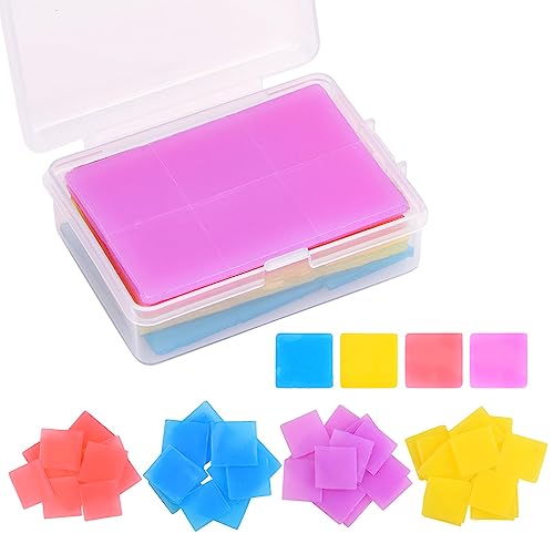 48 Piezas Pegamento para Pintura Diamante 4 Colores Necesario Pegamento de Pintura de Diamantes Accesorios Diamond Painting con Caja de Plástico Diamond Painting Accesorios