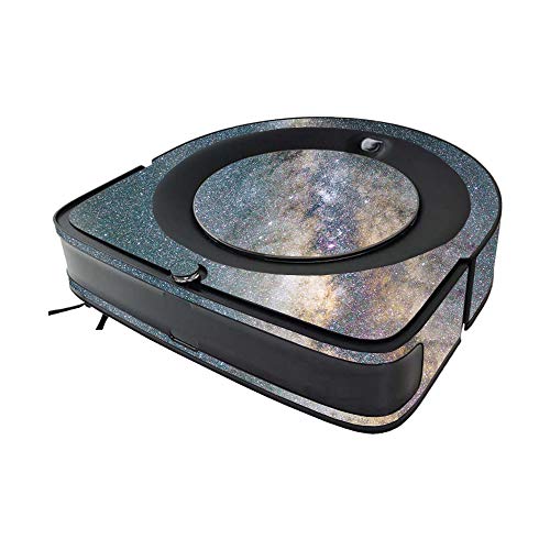 Image of MightySkins Glossy Glitter Skin Compatible with iRobot Roomba s9 Vacuum - Galactic Landscape | High-Gloss Glitter Finish | Easy to Apply & Change Style | Made in The USA
