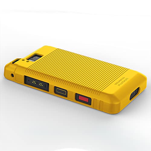 Wireless Protech Case With Clip Compatible With Sonim Xp8 Phone Model Xp8800. Heavy Duty Rotating Belt Clip Holster And Durable Flexible Protective Case Combo (Yellow) #TOP6