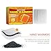 Meiliyizu 10PCS Hand Warm 10Hours Long Heat Hand Heat Pad For Hiking Camping And Commuting Extended Warmth