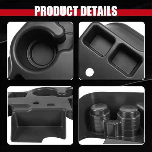 Portavasos Consola Central para Ford F-250-F-550 1999-2001 miniatura 5