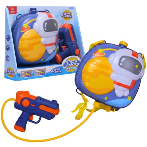 Brinquedo Pistola Lança Água C/Mochila Astronauta Elétrica - Castela